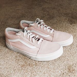 LIGHT PINK VANS